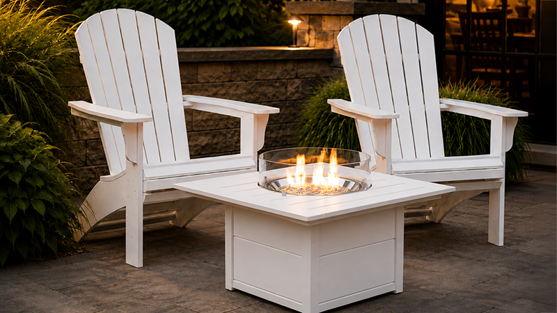 LABOR DAY SALE – TREX® FIRE TABLES & ADIRONDACKS